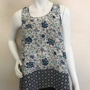 Velvet Skye Sleeveless Top Size M
